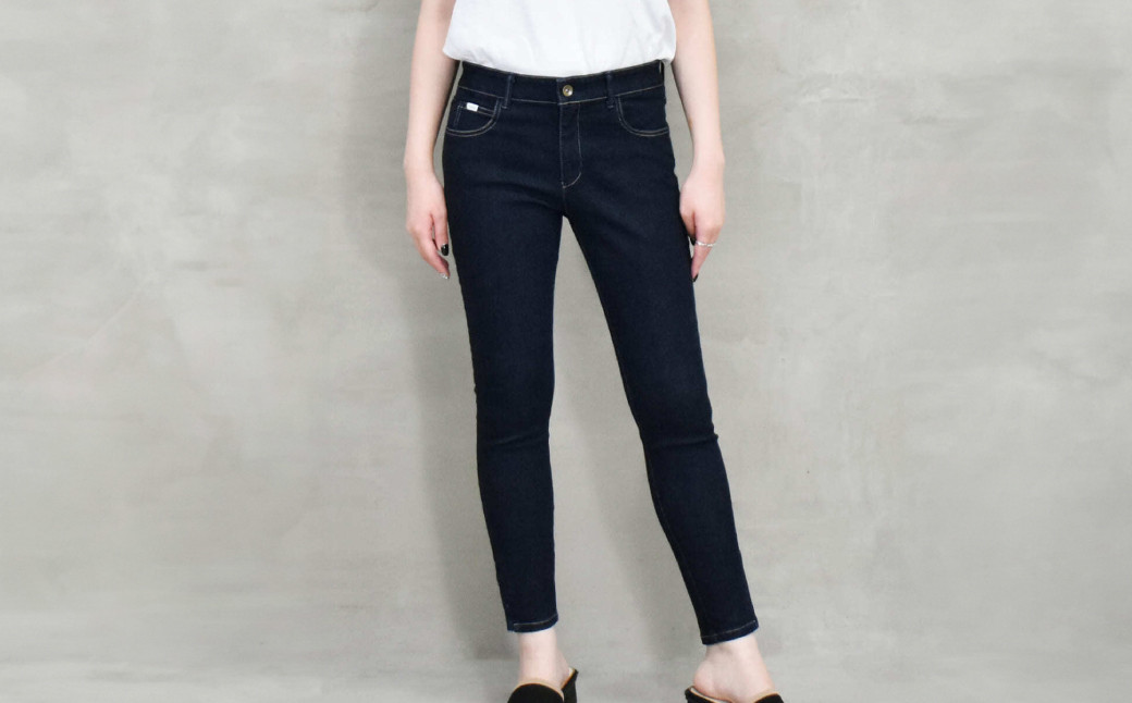 【SIZE:0】T-ASSACレディースジーンズ「SKINNY/INDIGO」（スキニー）