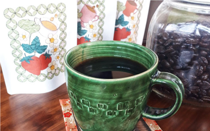 フレーバーコーヒー 珈琲 ドリップパック 苺 ストロベリー 自家焙煎 カフェ