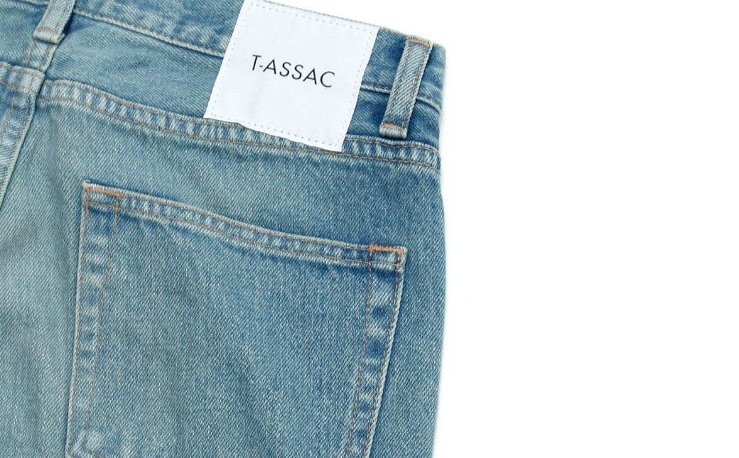 【全2サイズ】T-ASSAC BOYFRIEND ／ L.INDIGO ジーンズ