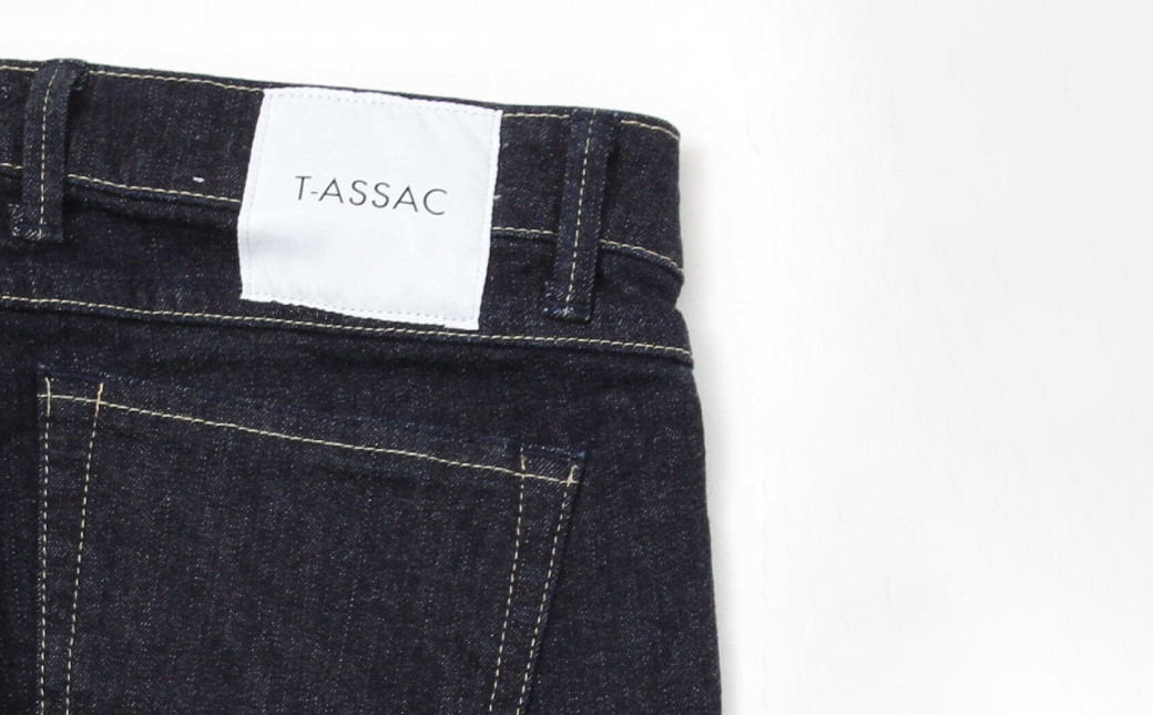 【全2サイズ】T-ASSACレディースジーンズ「SKINNY/INDIGO」（スキニー）