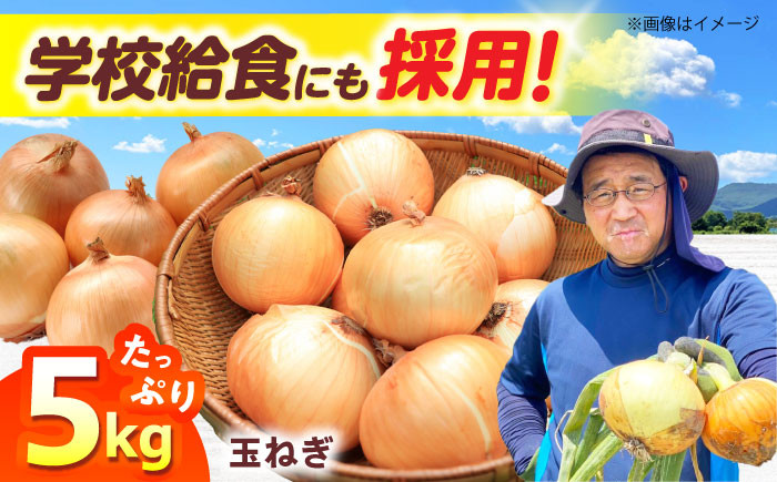 新鮮！しゃきしゃき！ 玉ねぎ 5kg （7月以降発送予定）