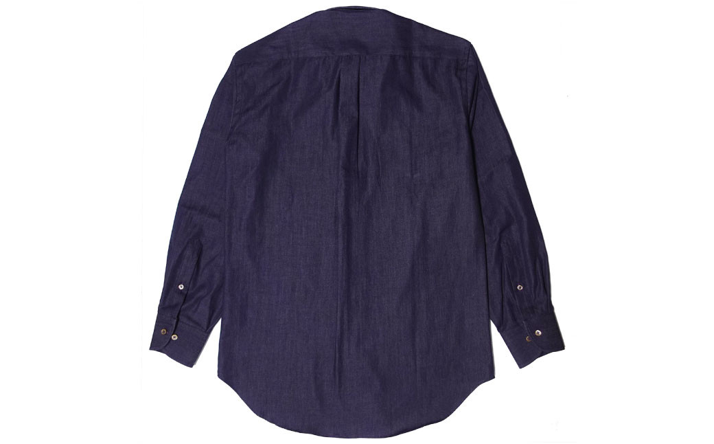  inBlue デニムシャツ ベーシックパープル(KNSH6330-003)