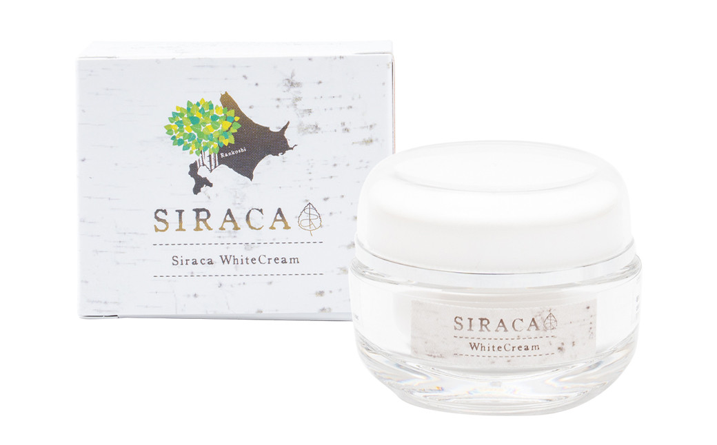 【1ヶ月毎7回定期】SIRACA White Cream(クリーム) 1本(30g)×7回