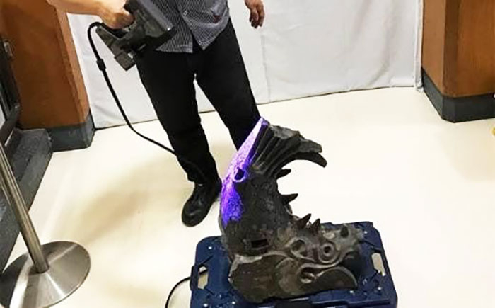 日本最古級の櫓の「しゃちほこ」を再現！ 模型 置物 オブジェ インテリア 歴史