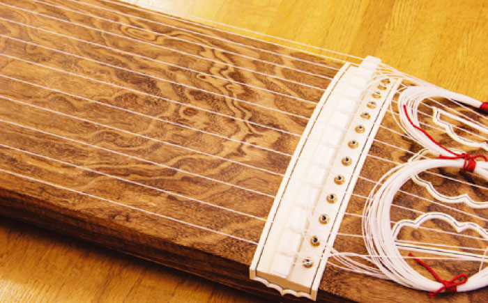 日本の伝統美「福山琴」 楽器 琴 福山琴 工芸品 伝統 和 和楽器 民謡 雅楽