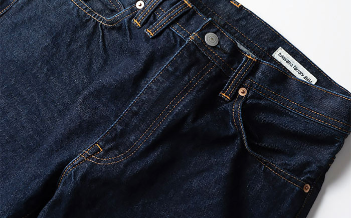 ジーンズ デニム レギュラー ストレート 濃紺 ジーパン ファッション 日本製