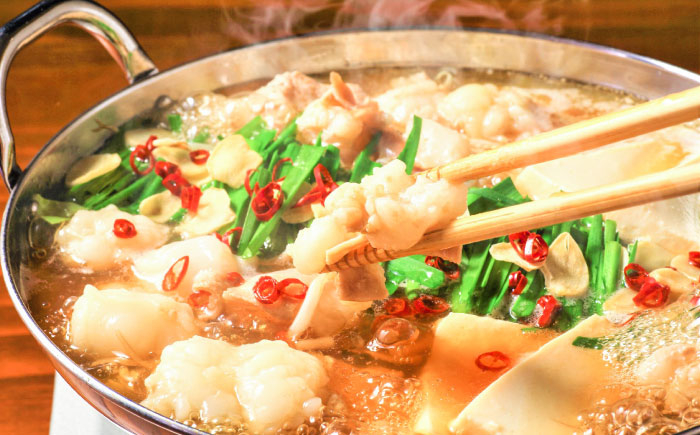 もつ鍋 もつなべ 博多 醤油