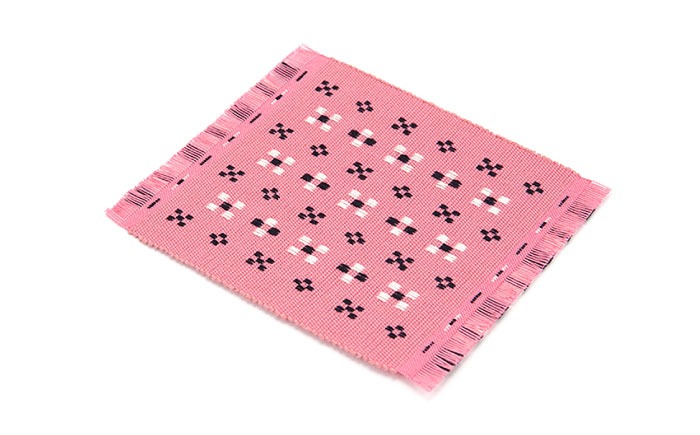 知花花織 コースター おしゃれ 雑貨 小物 インテリア 工芸品 おうち時間 コーヒー コースター かわいい 可愛い 日本製