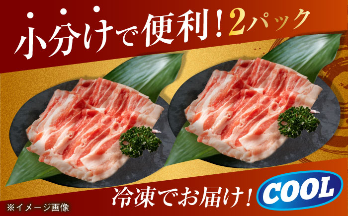 肉 豚 ぶた ブタ 豚バラ しゃぶしゃぶ 小分け 西海市 長崎 九州 定期便