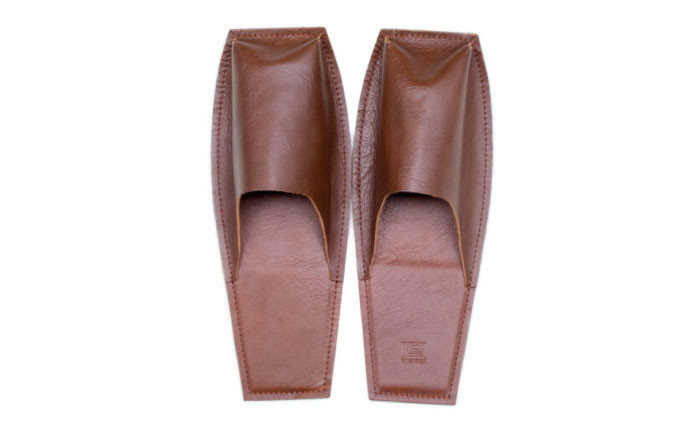 あなたの帰りを待つ、あなたに馴染む。 本革スリッパ 靴 レザー 革