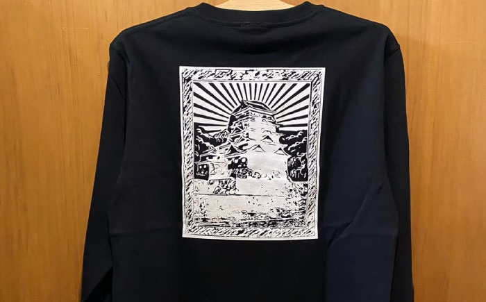 福山キャッスル長袖Tシャツ Tシャツ ユニセックス メンズ レディース