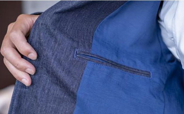 温度調節で快適！デニムを使用したオーダーセットアップ♪ オーダーメイド 通勤 