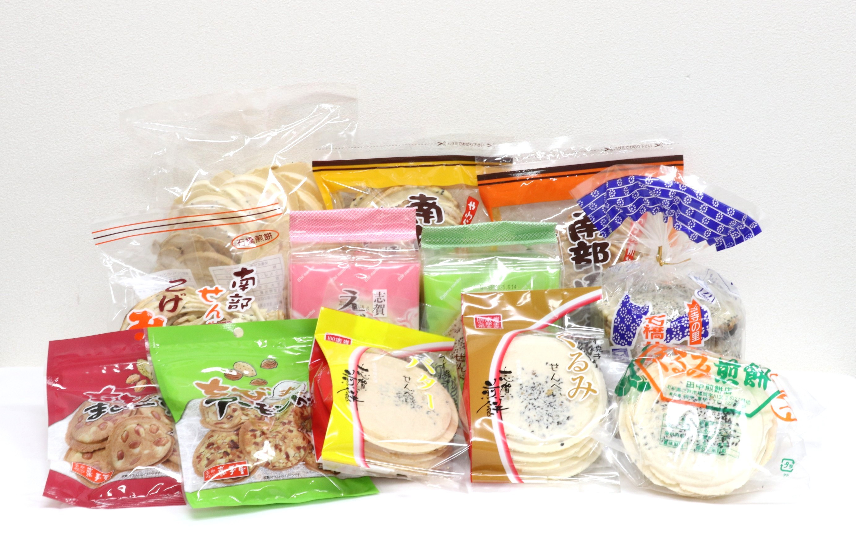 ローカル せんべい いろいろ セット 計11～12袋