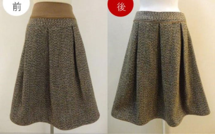 まだ直せば着れますよ！ お直し 毛皮コートお直し 修理券 洋服直し 