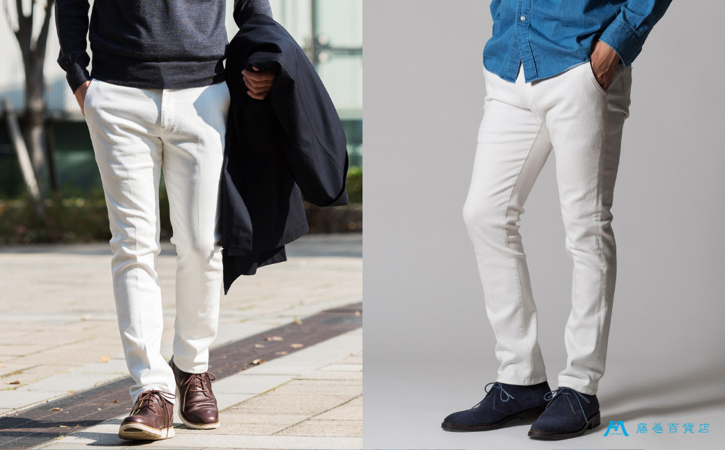 【ONO+8186】アウトラスト+撥水加工 ホワイトパンツ