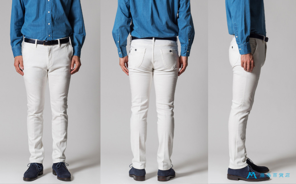 【ONO＋8186】アウトラスト＋撥水加工　ホワイトパンツ