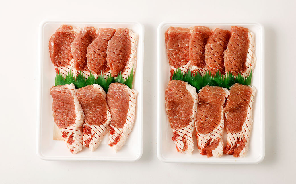 米沢三元豚 豚ロース＜厚切り＞ 1.2kg