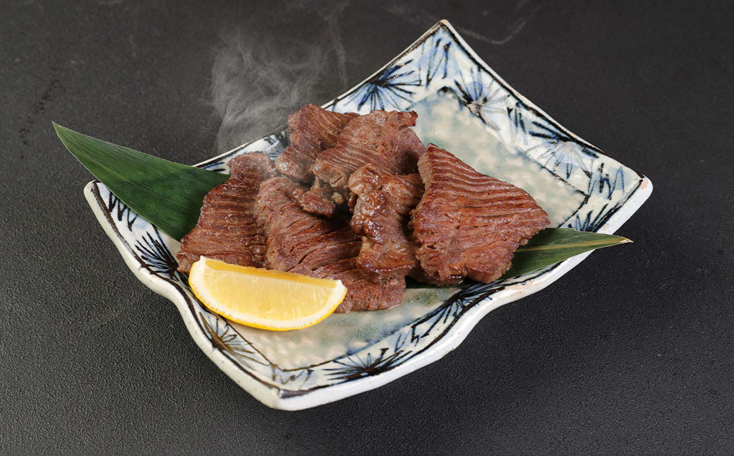 【訳あり】塩味厚切り牛タン 1.2kg(400g×3パック)「牛タンサイコロステーキ100g」セット 合計1.3kg