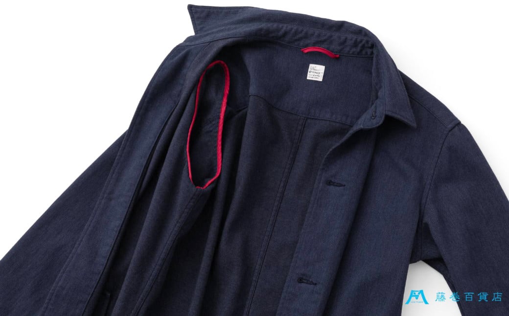 【ONO＋8186】藤巻百貨店別注 倉敷デニムコート/ネイビー