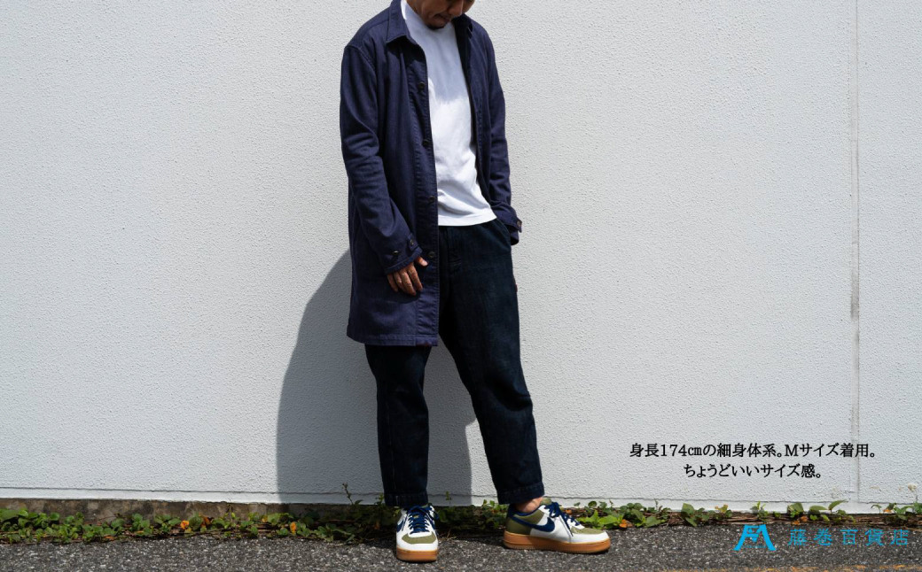 【ONO＋8186】藤巻百貨店別注 倉敷デニムコート/ネイビー