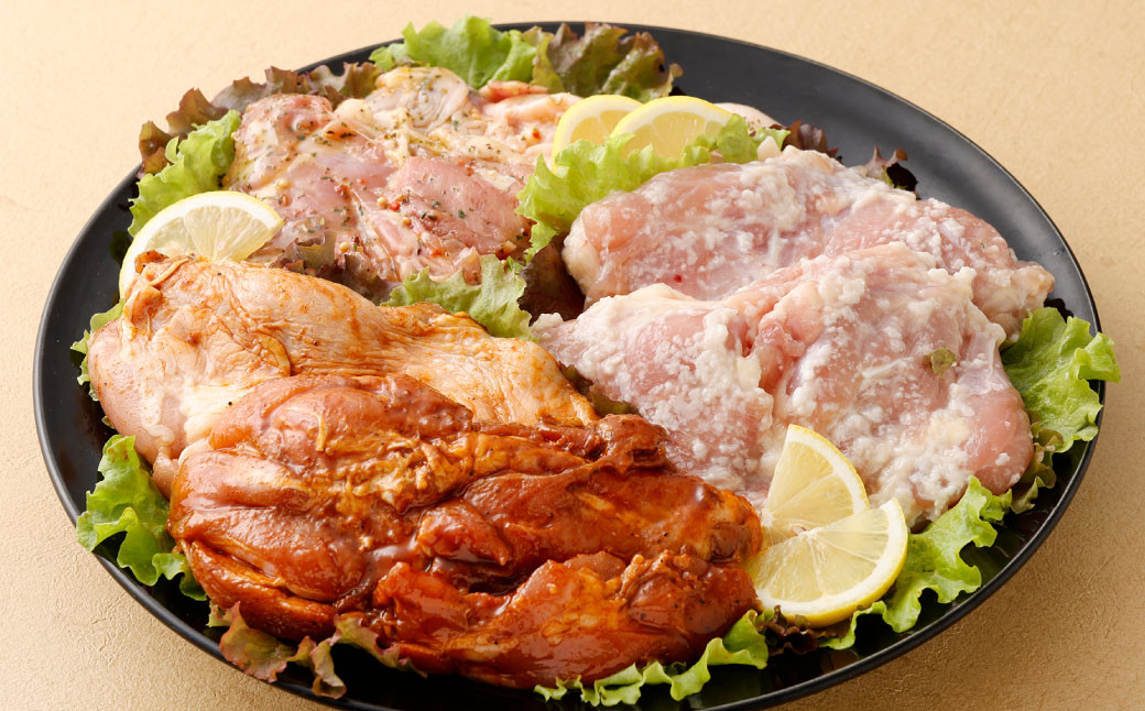 国産 チキンステーキ 3種 詰め合わせ セット(約550g×3袋)