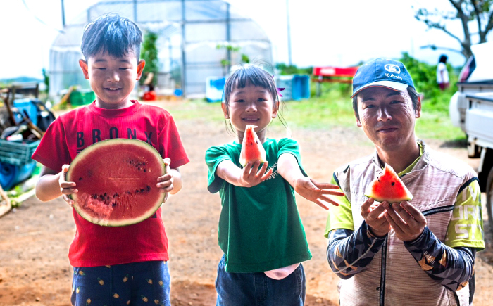 西海 大玉 スイカ すいか