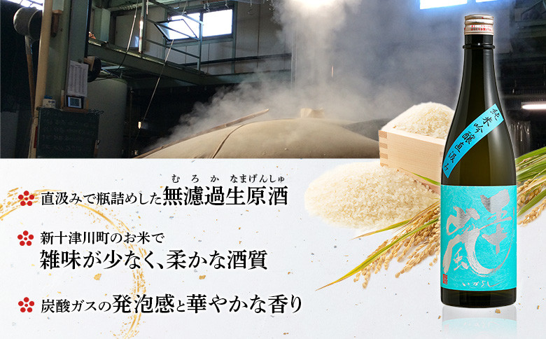 五十嵐　きたしずく　純米吟醸直汲み　1.8L