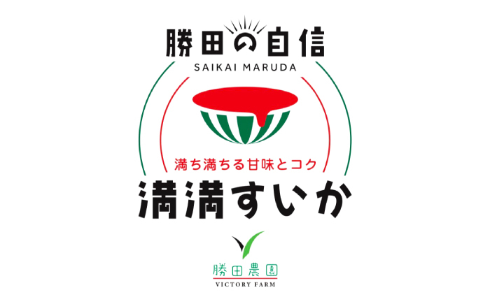 西海 大玉 スイカ すいか