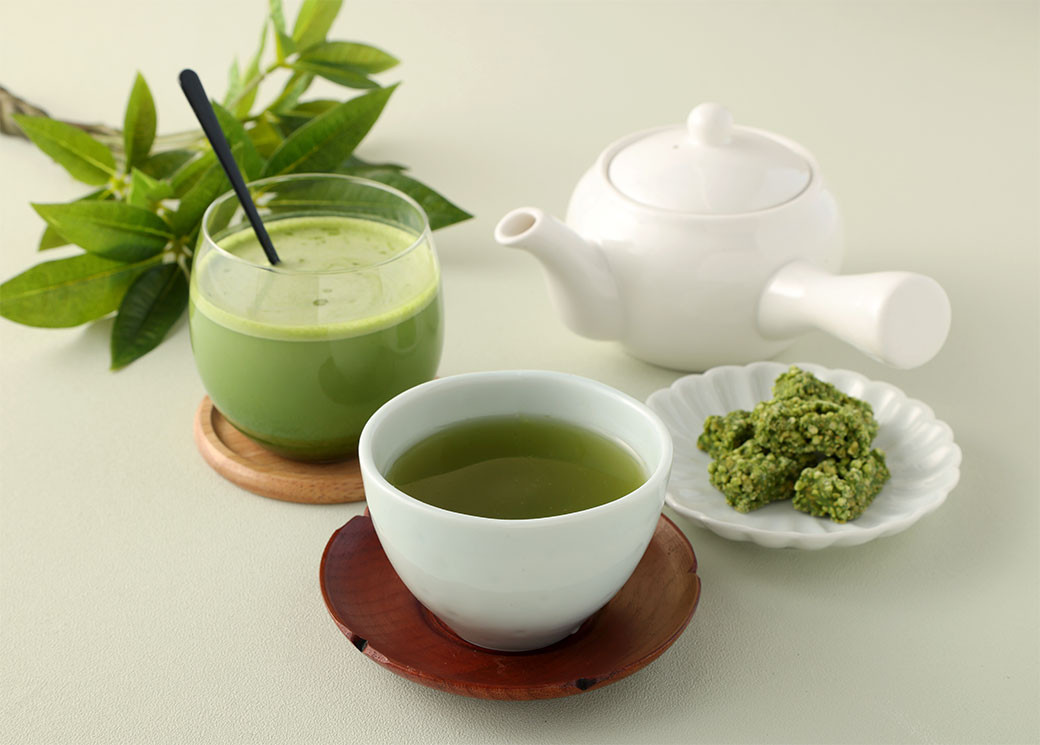 中山吉祥園こだわりの八女茶3種セット【玉露・抹茶オーレ・抹茶クランチ】