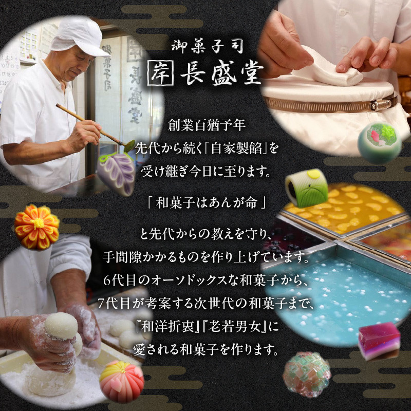 【父の日ギフト】 菓子詰め合わせ松竹梅(松) 京都 長盛堂 ≪6月21日お届け≫