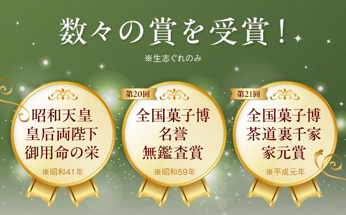 大洲銘菓 ひとくち生志ぐれ 3種30個入り ギフト箱入り 愛媛県大洲市/冨永松栄堂 和菓子 おやつ 茶菓子 お茶請け ギフト