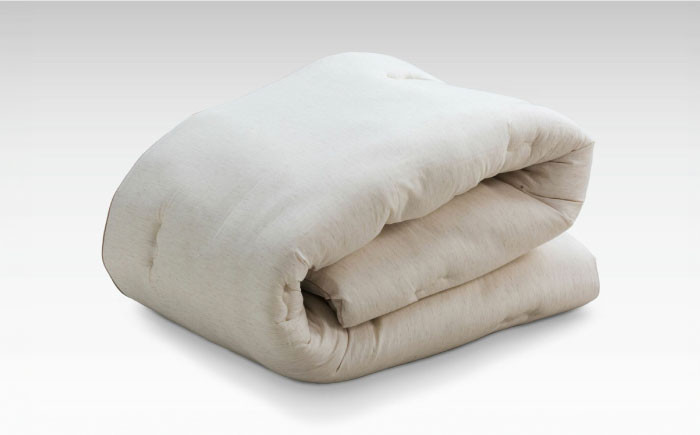 寝具 マットレスパッド  寝心地 セミダブル 快眠  吸湿 通気性 高反発 低反発 日本製 天然素材 手作り コットン ウール