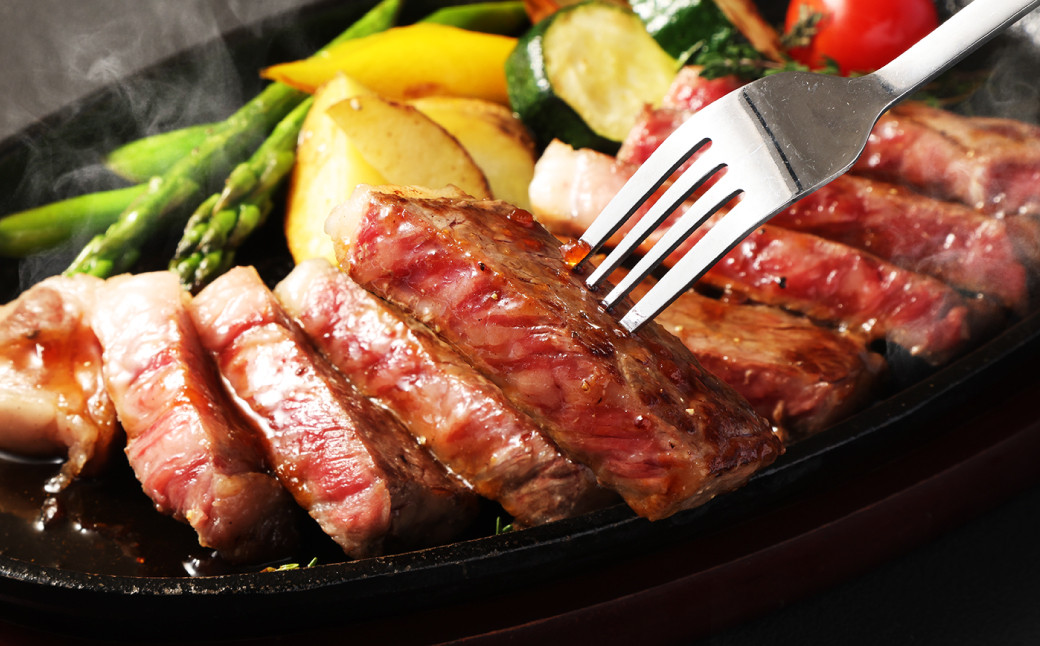 長崎和牛「出島ばらいろ」特選霜降 サーロインステーキ たっぷり 500g