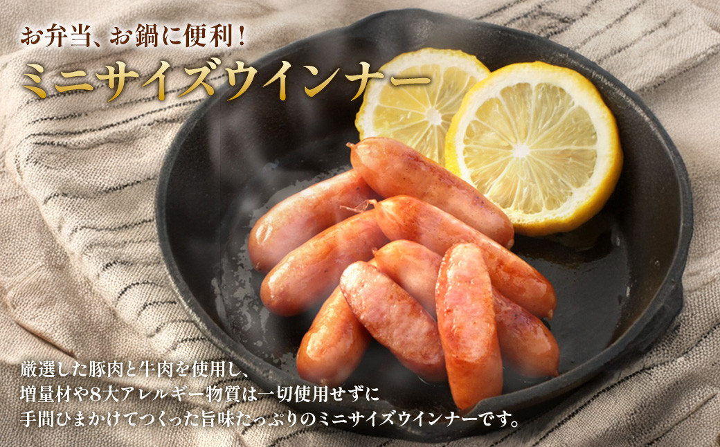 えびの高原 ミニサイズ ウインナー 80g×6パック