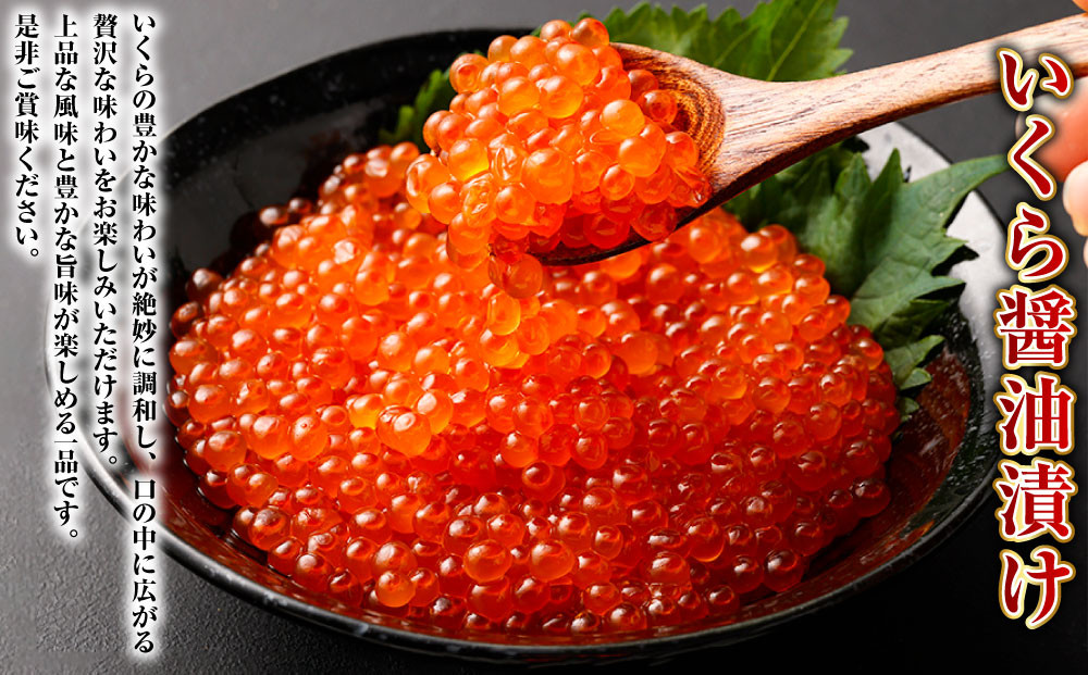 【5回定期便】無着色たらこ（一本物）・いくらの醤油漬け 1回あたり合計1.5kg
