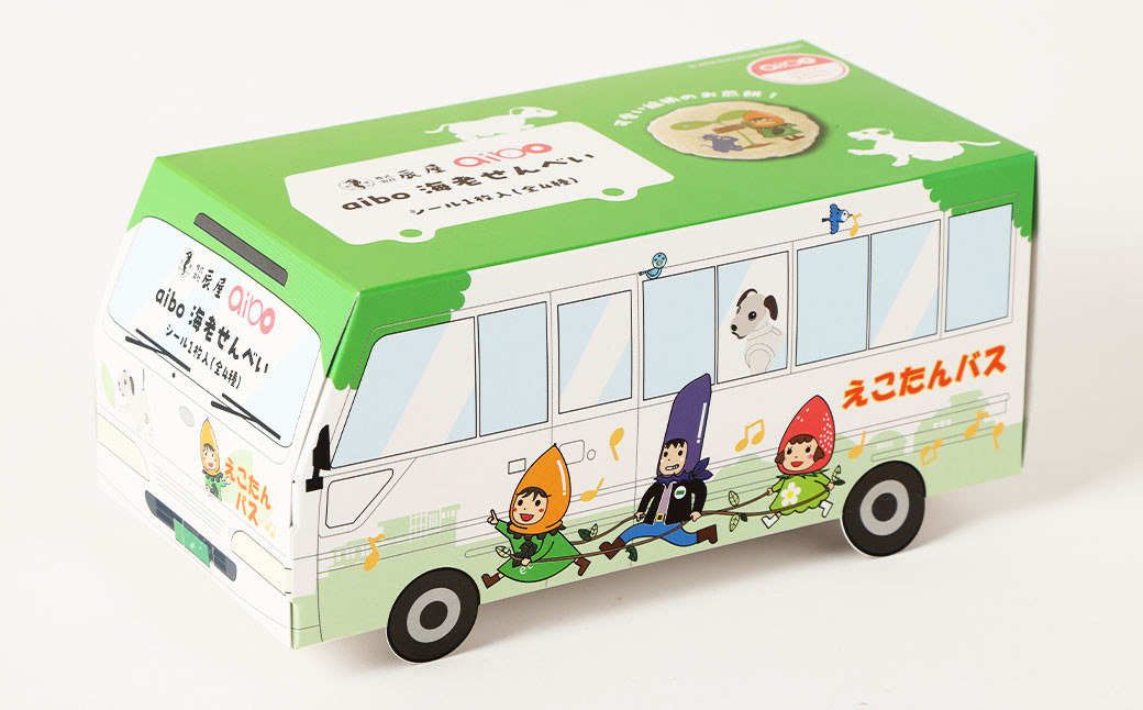 天の丸 aibo 海老せんべい＆えこたんバス aibo 海老せんべい セット