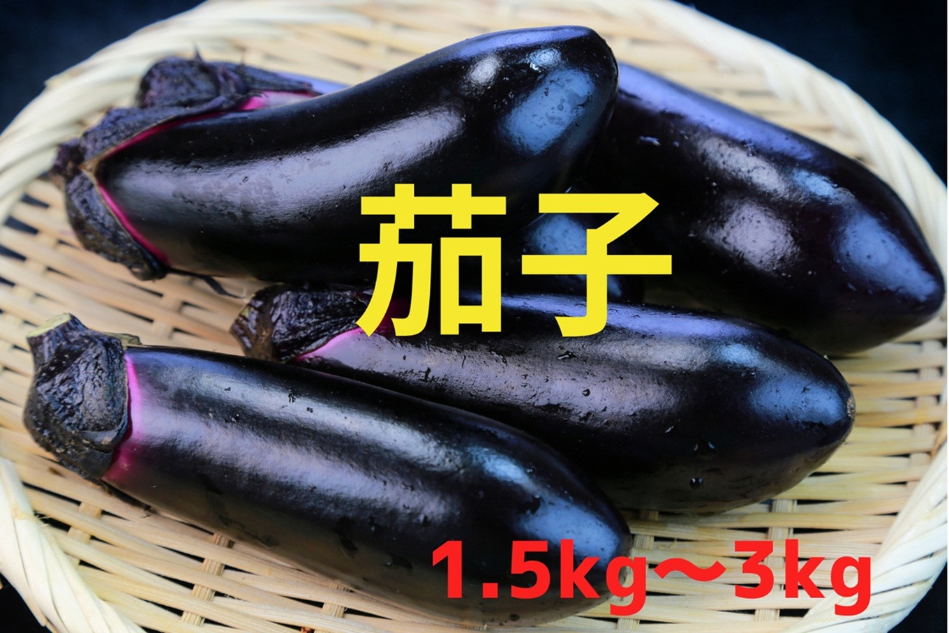約1.5kgのお届けです