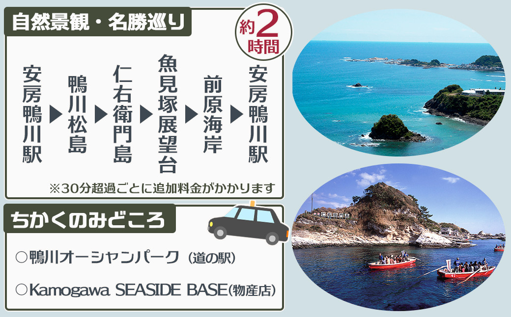 雄大な太平洋に青い空と白い砂浜が広がるビーチエリア。生い茂る木々の緑と青い海のコントラストが美しい名勝地を巡る旅。