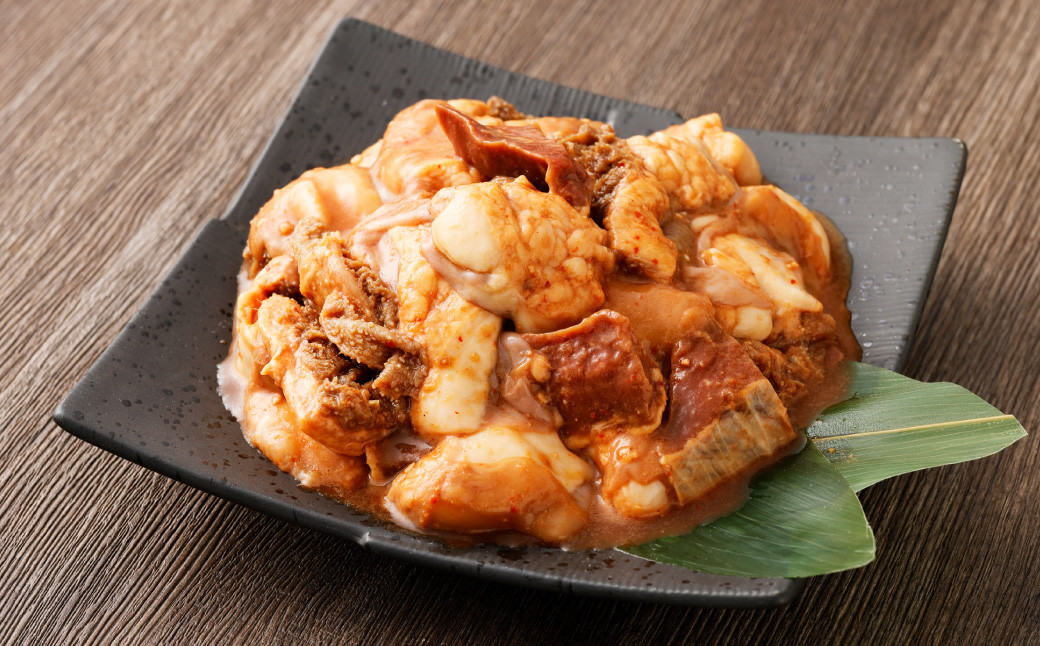 九州産 黒毛和牛専門店の「田川ミックスホルモン（自家製 タレ漬け）」 350g×1個