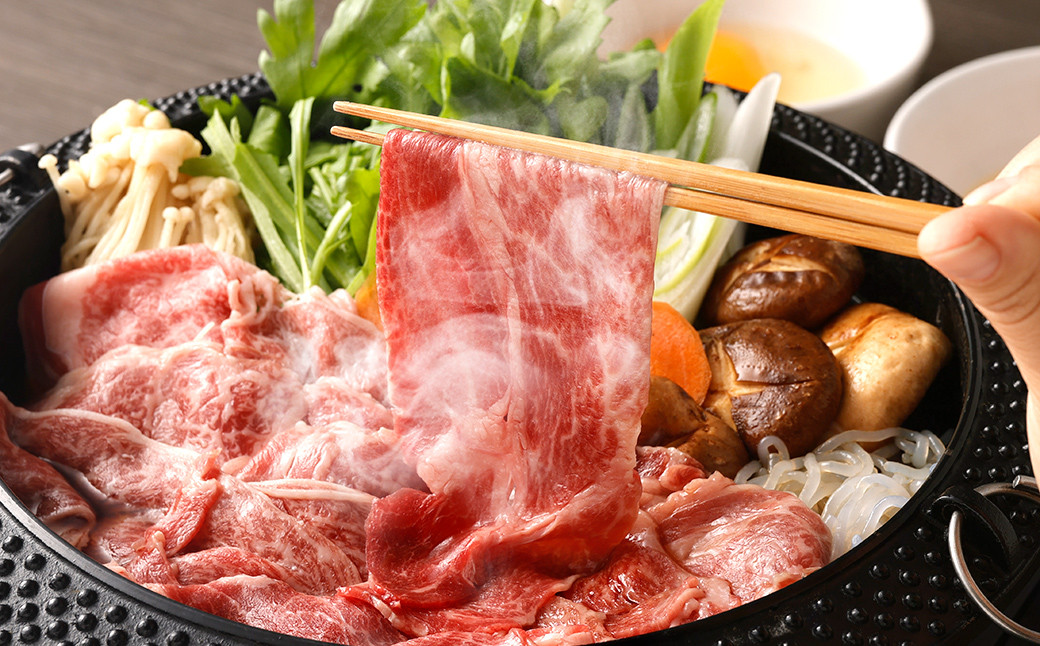 くまもと黒毛和牛プレミアム和王 すき焼き用 （肩ロース）約800g（約400g×2）