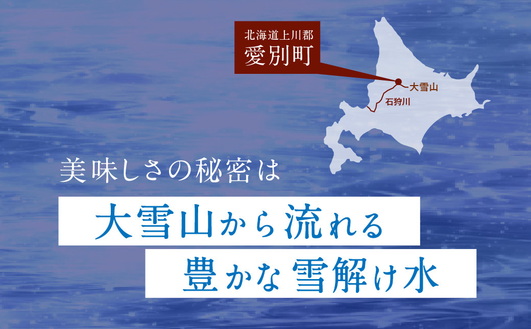 愛別町産米（ゆめぴりか2kg×2袋）6ヶ月定期配送