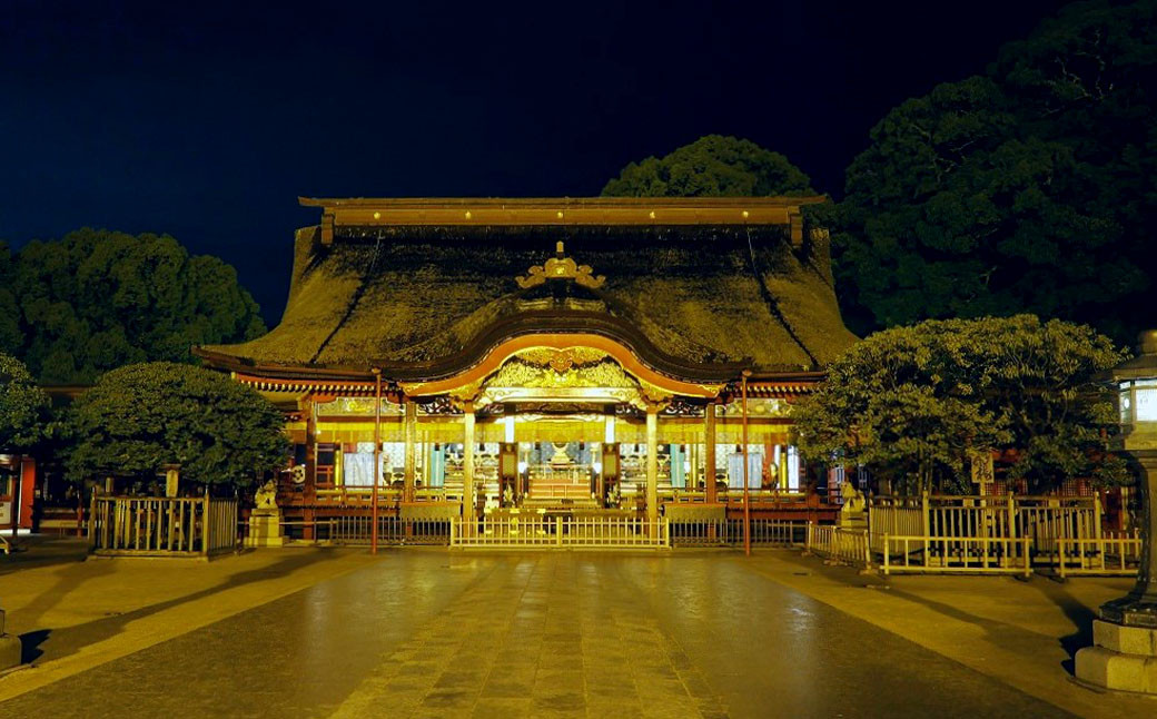 HOTEL CULTIA 太宰府限定 太宰府天満宮 夜間参拝付き 1泊2日 ペア宿泊券（2食付き）