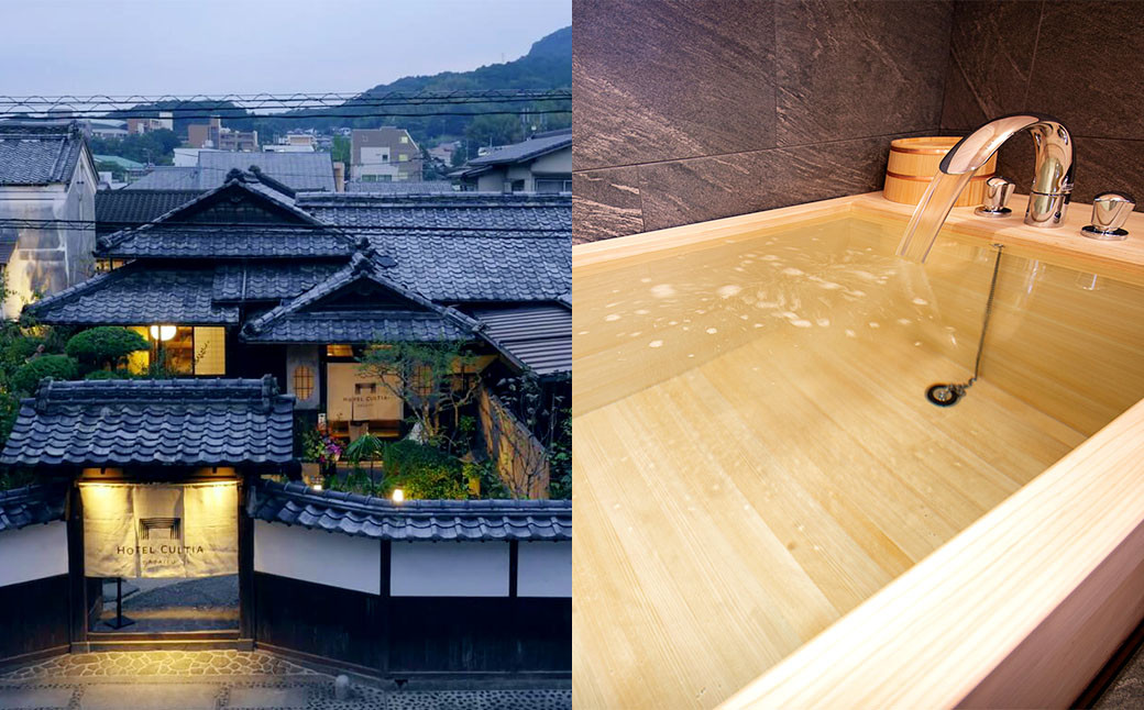 HOTEL CULTIA 太宰府限定 太宰府天満宮 夜間参拝付き 1泊2日 ペア宿泊券（2食付き）