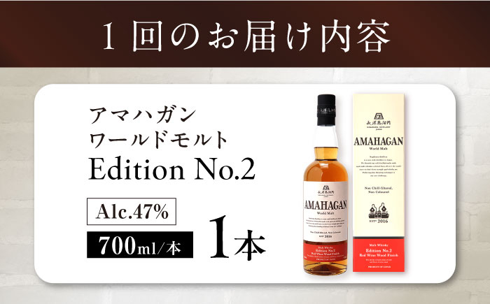 ウィスキー AMAHAGAN お酒 モルト  ハイボール 長濱蒸溜所 定期便 人気アマハガン 酒 ウイスキー 洋酒 モルト