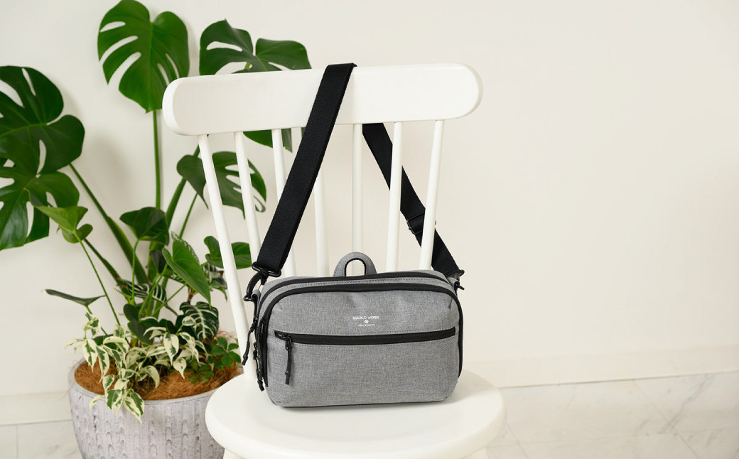 CH ショルダーバッグ グレー SW-CH006-GR