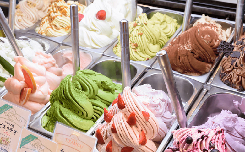 【定期便：全4回（隔月発送）】ジェラテリアGigiのイタリアンジェラート 『季節限定ジェラート』2000ml