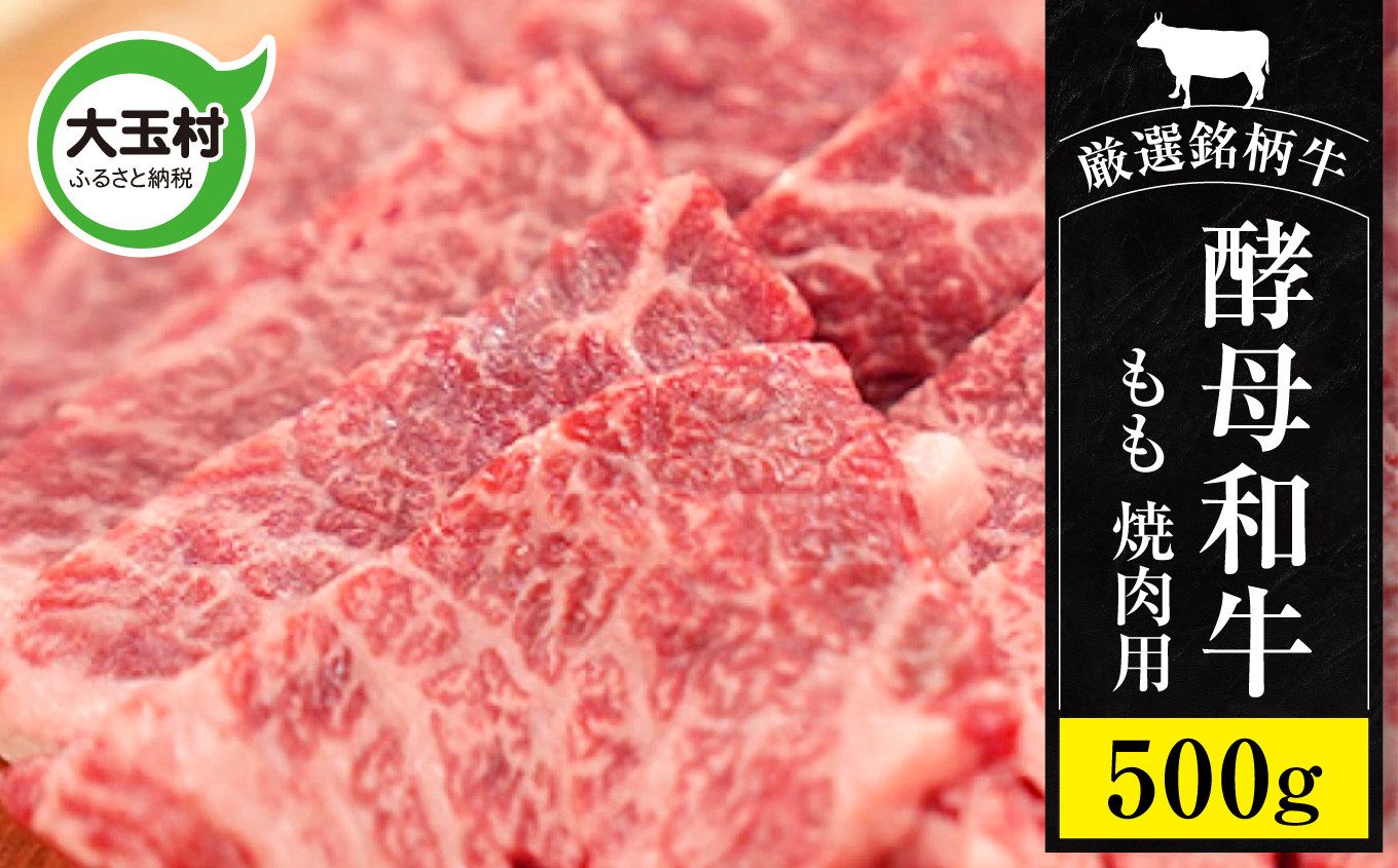 あだたら酵母和牛【黒毛和牛】(焼肉用500g)