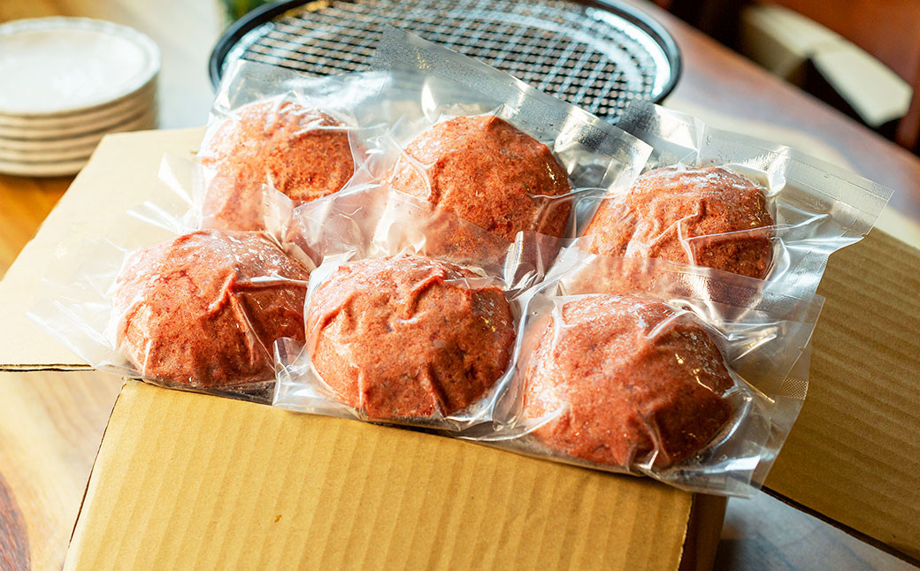 くまもとあか牛ハンバーグ 6個入り （約180g×6個）
