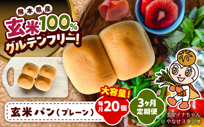 玄米 ぱん 熊本 パン グルテンフリー 栄養 豊富 玄米100% アレルゲン8品目不使用 熊本県 菊陽町