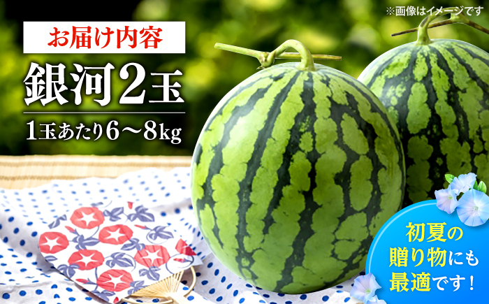 すいか 2玉 銀河